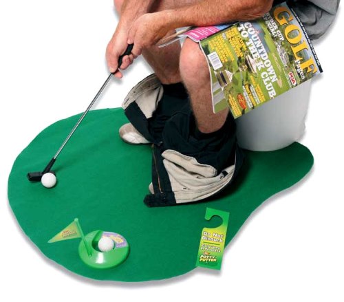 Toilet golf spil